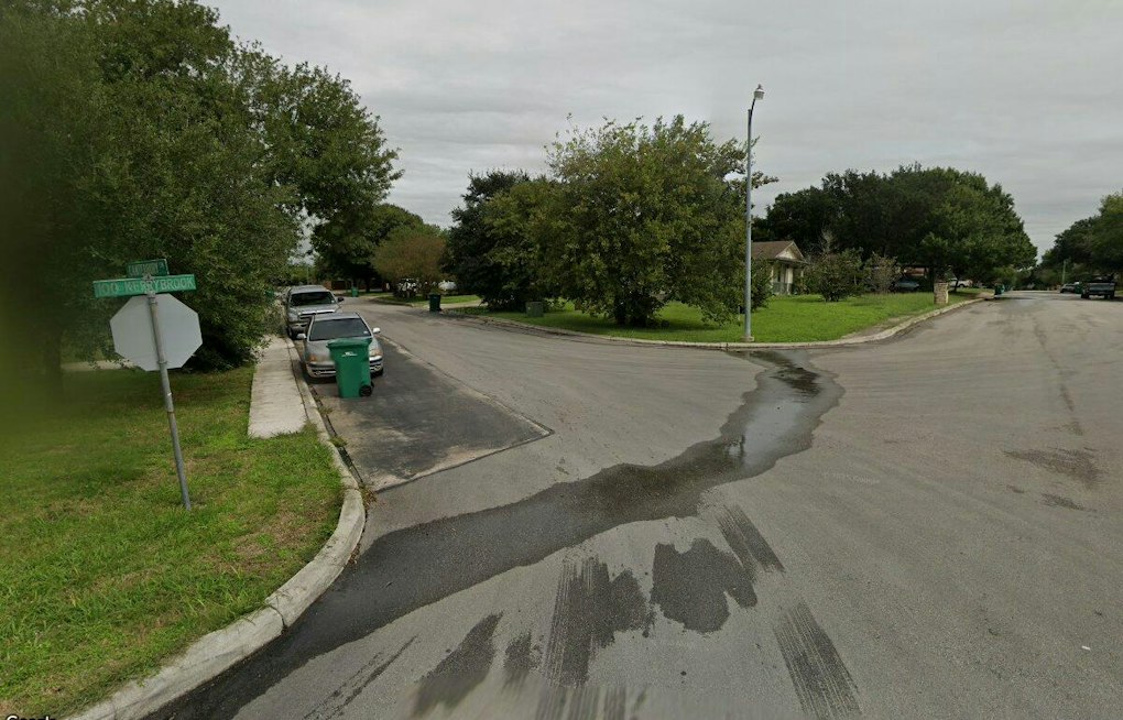 Converse Teen Hit From Behind on Sidewalk-Less Road, Driver Blames Sun Glare