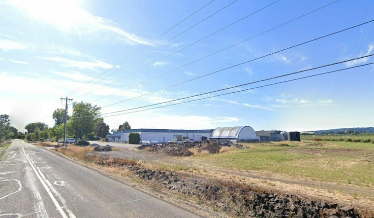 Cornelius Fire Partially Collapses Roof at Old Blueberry Plant, No One Hurt
