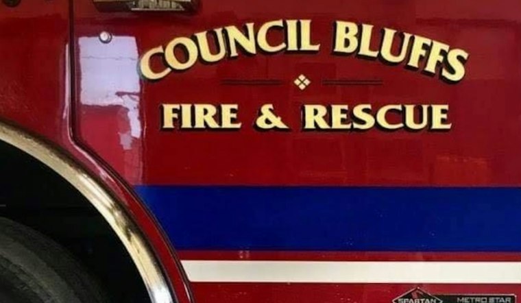 Council Bluffs Firefighters Pull Woman From Basement as Flames Rip Through Home