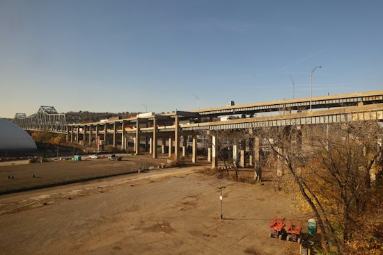 Crane Operator Dies After Boom Lift Fall at Brent Spence Bridge Site Downtown