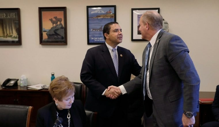 Cuellar Hands Hidalgo County a $1.65 Billion Check for Roads, Bridges