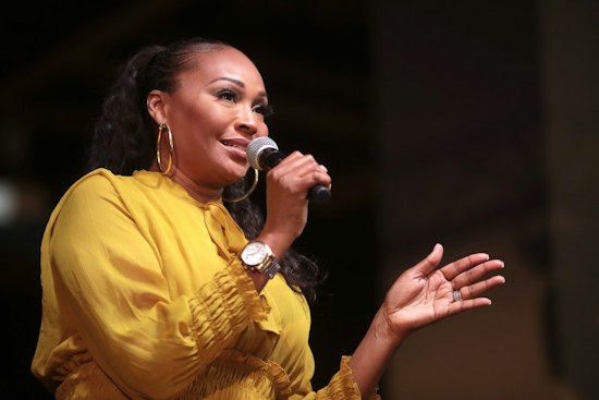 Cynthia Bailey Honored for Caring for Her Mother at CABS Gala