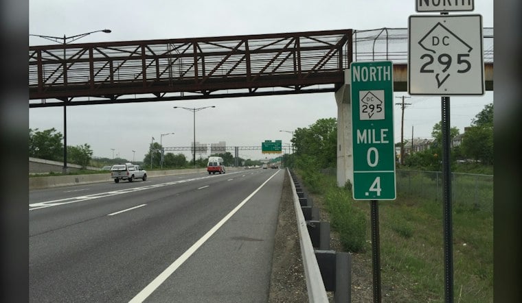 DC-295 Northbound Lanes Shut Down After Deadly Guardrail Crash