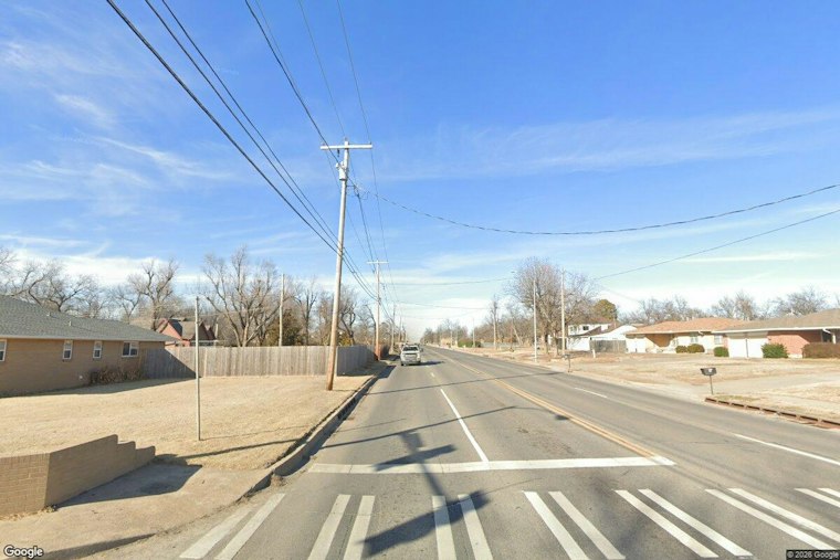 Del City School Bus Hit by Driver Who Fled Across Two Yards, Police Say