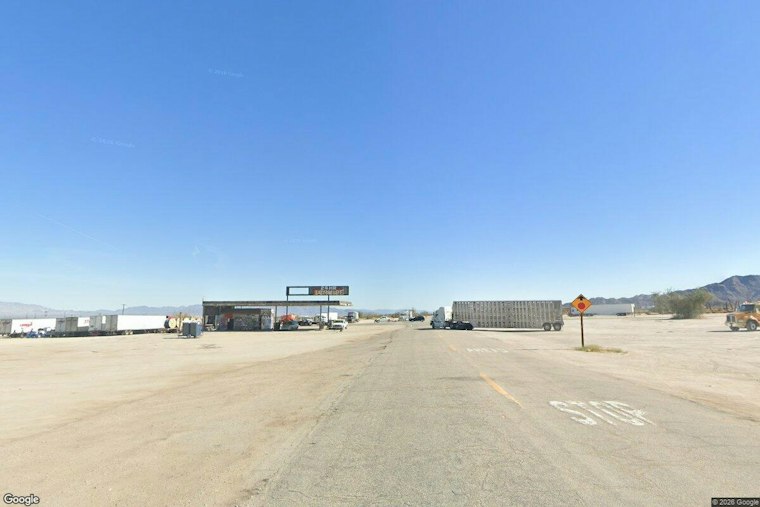 Desert Center Motorcyclist Critically Hurt After Hitting Parked Big Rig