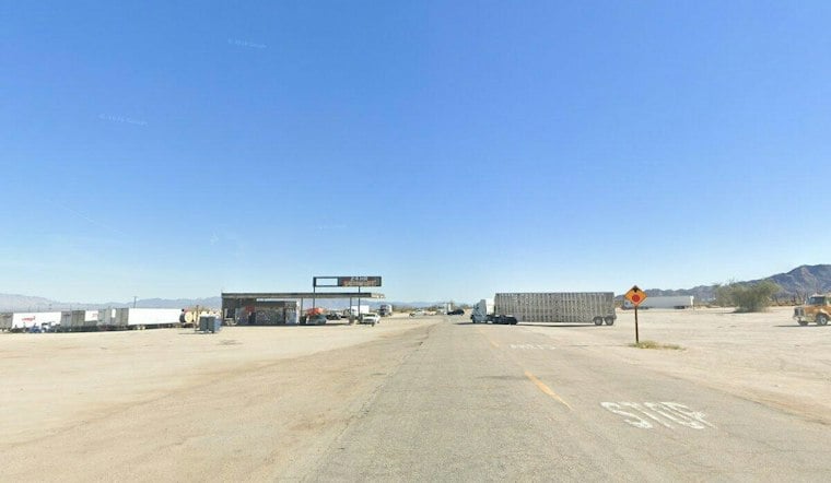 Desert Center Motorcyclist Critically Hurt After Hitting Parked Big Rig