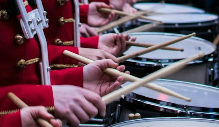 Detroit Lions Drumline Returns to Jackson College, Closing Out Percussion Concussion