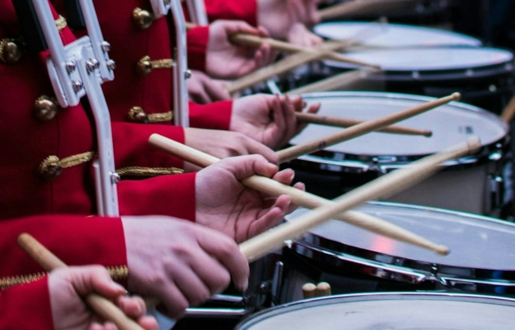 Detroit Lions Drumline Returns to Jackson College, Closing Out Percussion Concussion