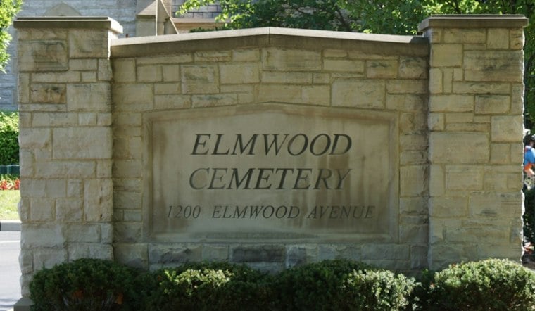 Detroit's Oldest Cemetery Glows for Three Nights of Projection Art at Elmwood Alight
