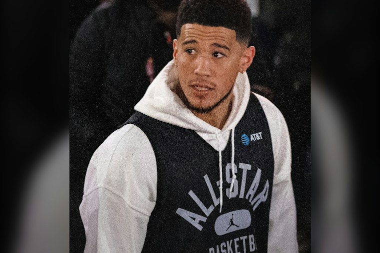 Devin Booker Unveils Wild Futura-Designed Nike Book 2 at Suns Media Day