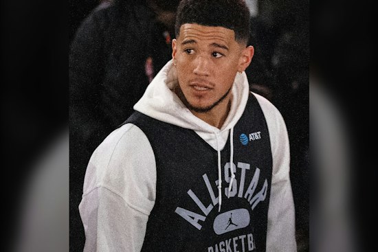 Devin Booker Unveils Wild Futura-Designed Nike Book 2 at Suns Media Day