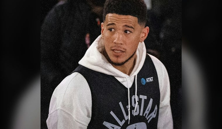 Devin Booker Unveils Wild Futura-Designed Nike Book 2 at Suns Media Day