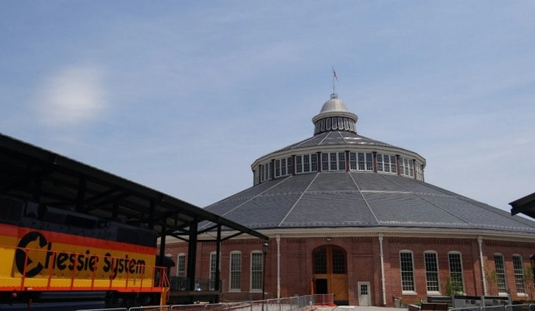 Dogs Take Over Baltimore's Historic Railroad Museum for One Wild Day
