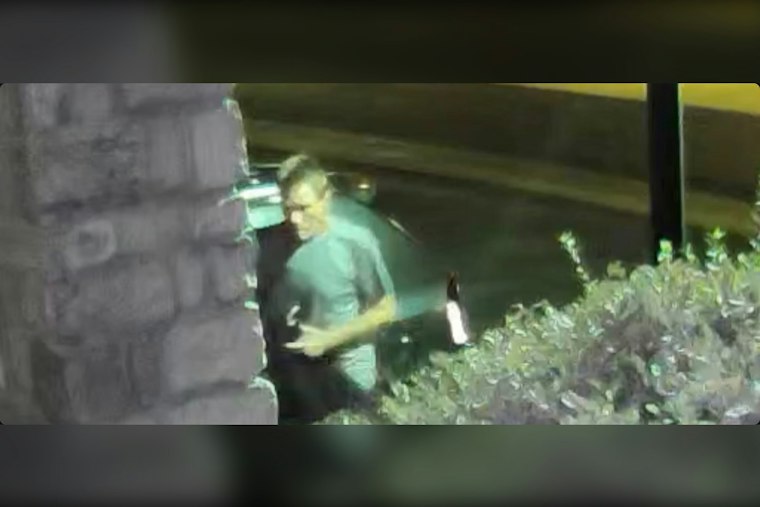 Doorbell Camera Catches Suspect Rifling Through Three Cars at Parker Apartments