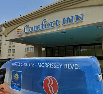 Dorchester's Old Comfort Inn Reopens as 99 Homes for Formerly Homeless Seniors