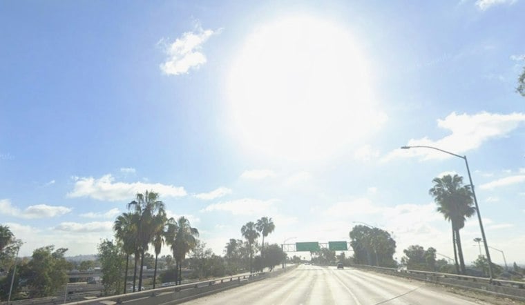 Downtown L.A. Basks in Sun Before Spooky Halloween Rain Threat