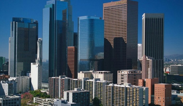 Downtown LA Gets One Last Sunny Day Before Halloween Rain Crashes In