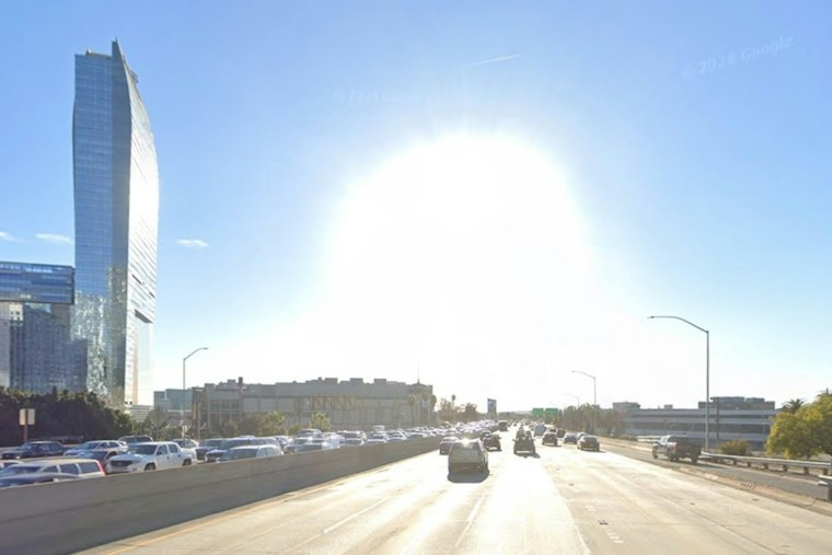 Downtown LA Sizzles at 94 Degrees as Santa Ana Winds Stoke Fire Fears