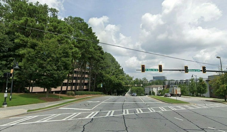 Driver Dies After Toyota Blows Through Cobb Intersection, Hits Concrete Barrier