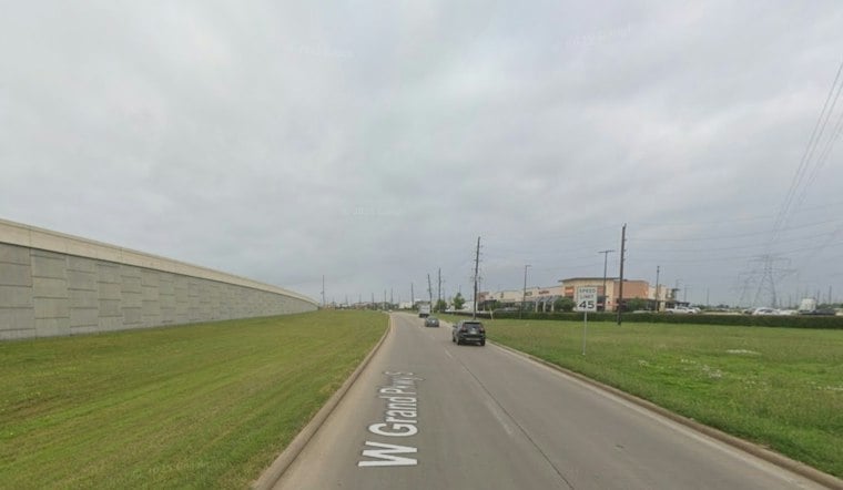 Driver Dies as Car Goes Airborne, Bursts Into Flames on West Grand Parkway