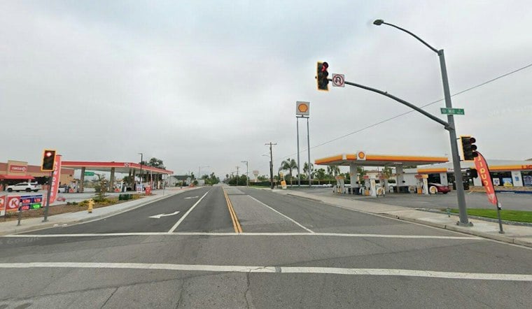 Driver Flees on Foot After Killing San Bernardino Pedestrian, Crashing Truck Into Palm Tree