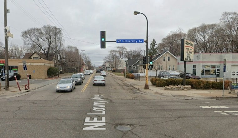 Driver Flees on Foot After Red-Light Crash Slams Four Vehicles in Northeast Minneapolis