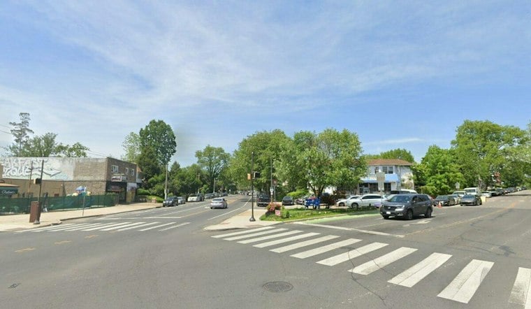 Driver Ignores Cones, Plunges Into Massive West Oak Lane Construction Hole