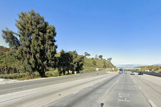 Driver Killed After Car Slams Into Tree On I-10 In Redlands, CHP Investigates