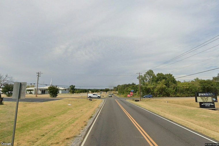 Driver Killed as Car Hits Wall, Bursts Into Flames Near I-40 in Choctaw