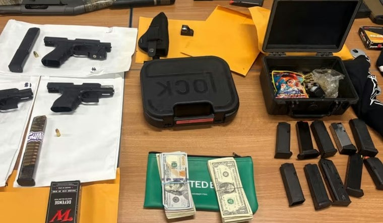 Durham Police Charge Five, Seize 10 Guns After Weeklong Hotel Car Break-In Spree