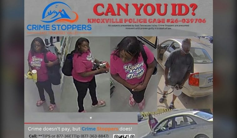 East Tennessee Valley Crime Stoppers Seeks Public's Help