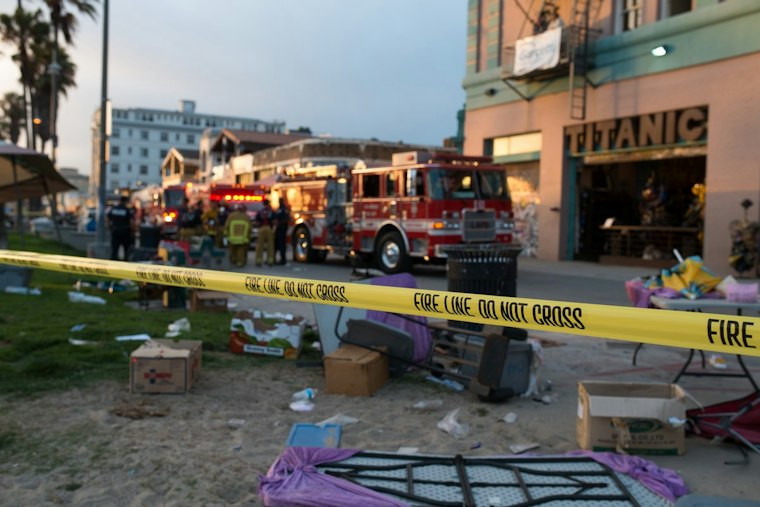 Echo Park Crash Injures Man, 45 to 50