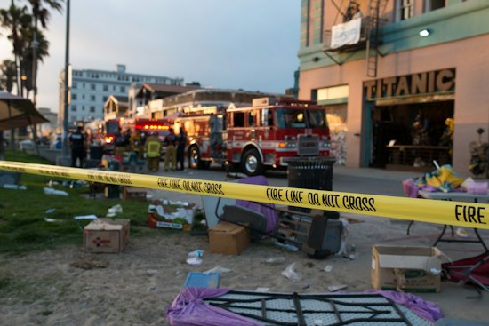 Echo Park Crash Injures Man, 45 to 50