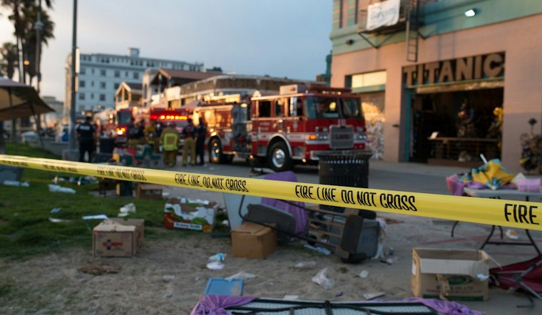 Echo Park Crash Injures Man, 45 to 50