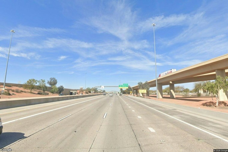 Ejection Reported as Crash Shuts Down I-17 Lanes Near Anthem