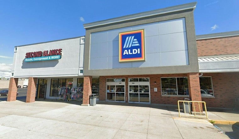 Emaciated Doodle Left Crated Outside Eastpointe Aldi, Police Hunt Woman