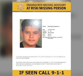 Endangered Missing Advisory Issued for Person Last Seen in Reseda
