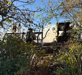 Fallbrook Home Fire On Laketree Drive Now Contained, Crews Confirm