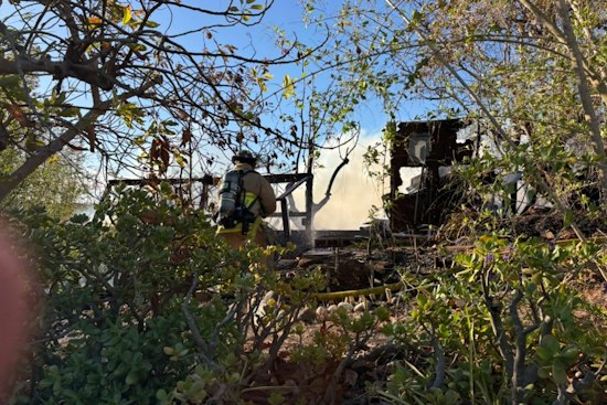 Fallbrook Home Fire On Laketree Drive Now Contained, Crews Confirm