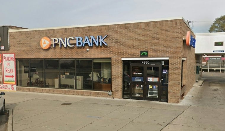 FBI Swarms Cicero PNC Bank on Cermak Road, Details Still Unknown