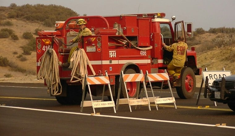 Fine Fire Grows Near Milton as Crews Battle Conflicting Acreage Reports
