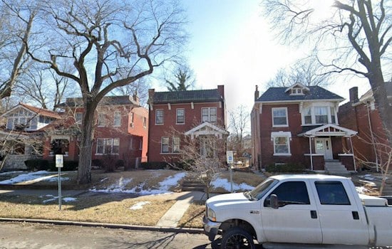 Fire Tears Through Roof of Three-Story Skinker DeBaliviere Home, Spreads Next Door