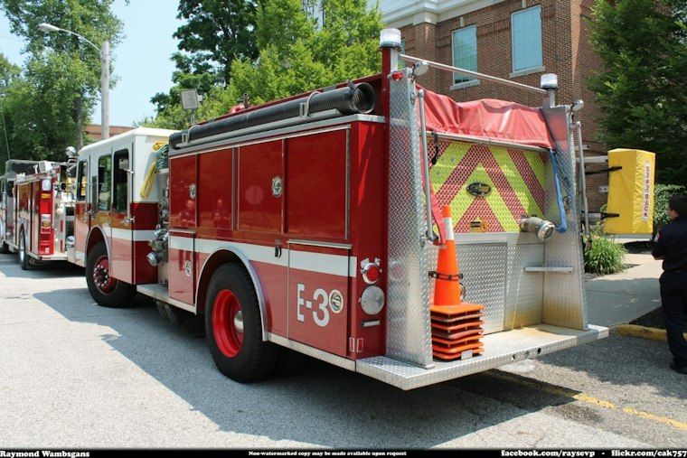 Fire Trucks Roll Through Downtown Aurora as Community Hero Day Turns Nine
