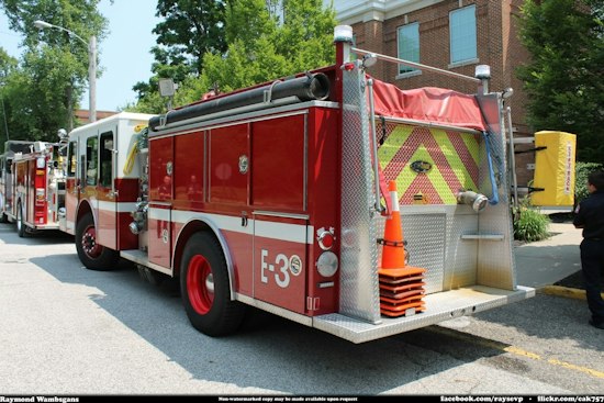Fire Trucks Roll Through Downtown Aurora as Community Hero Day Turns Nine