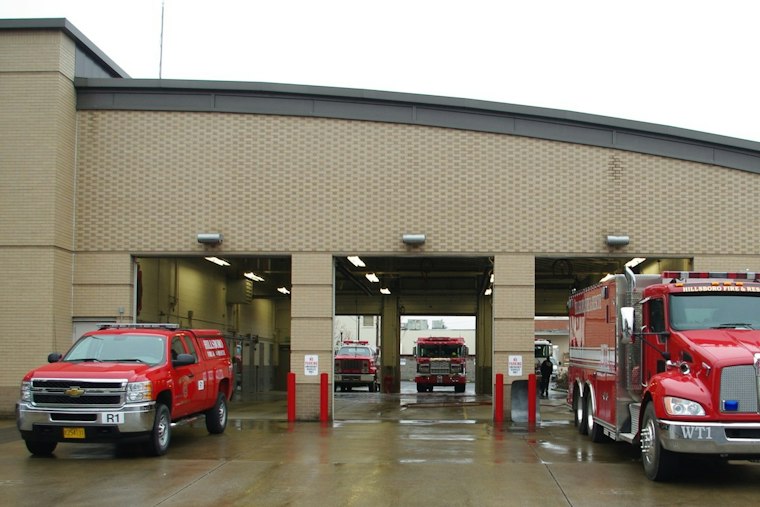 Firefighter Hurt as Crews Drain Tenders to Cross Rural Bridge Near Hillsboro