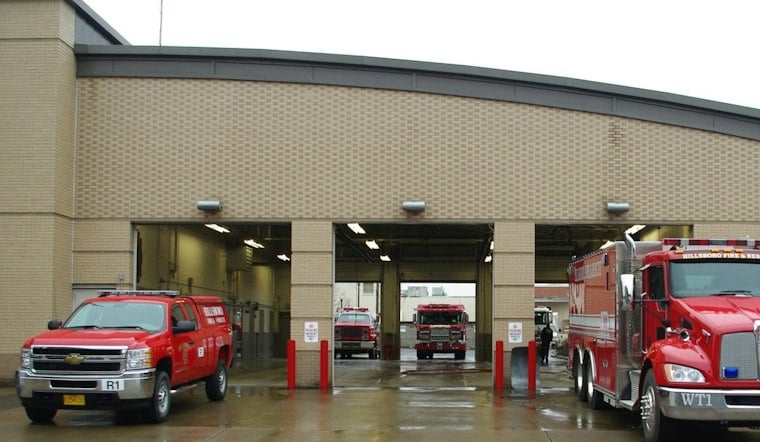 Firefighter Hurt as Crews Drain Tenders to Cross Rural Bridge Near Hillsboro