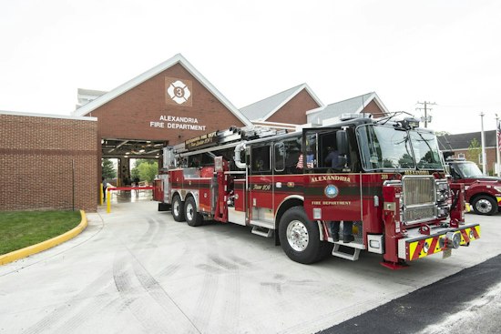 Firefighter Hurt as Rooftop Fire Hits Alexandria Apartments, No Residents Injured