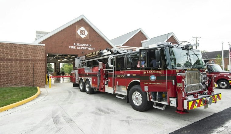 Firefighter Hurt as Rooftop Fire Hits Alexandria Apartments, No Residents Injured