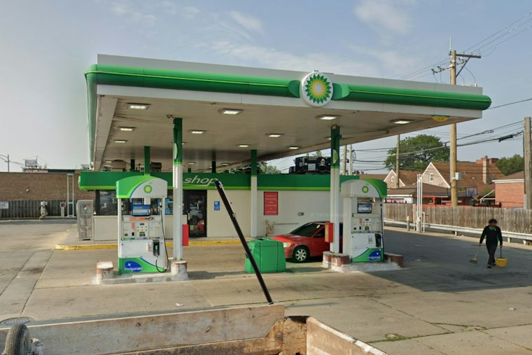 Five Men Crash SUV Into West Lawn Gas Station, Fail to Rip Out ATM