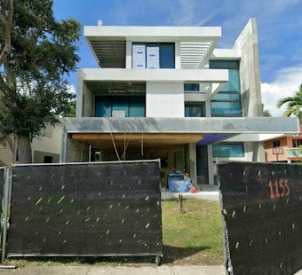 Five Sunland Waterfront Homes Near Completion as Miami-Dade Faces Rising-Sea-Level Projections